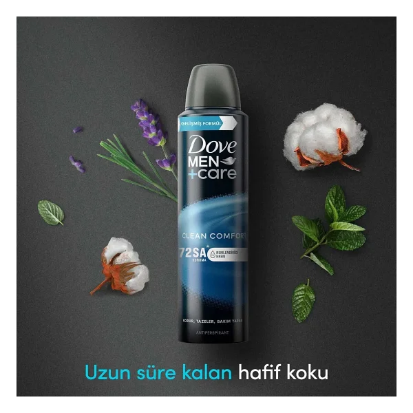 Dove Men Care Clean Comfort 150 Ml Erkek Deodorant - Görsel 6