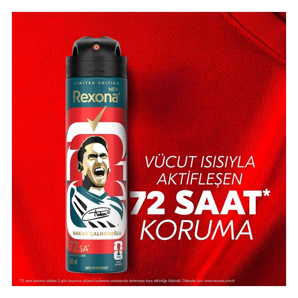 Rexona Men Üstün Koruma Champions 150 Ml Erkek Deodorant - Görsel 4