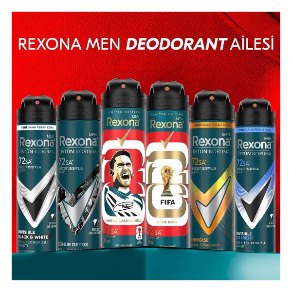 Rexona Men Üstün Koruma Champions 150 Ml Erkek Deodorant - Görsel 7