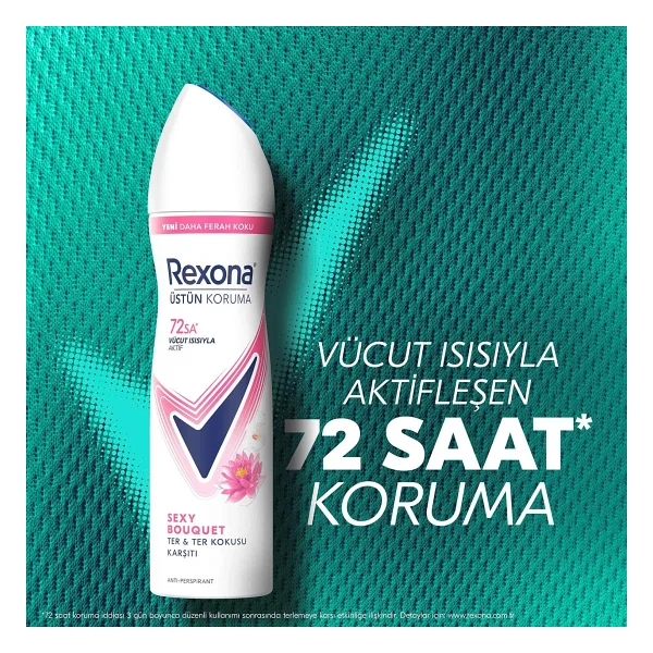 Rexona Üstün Koruma Sexy Bouqet 150 Ml Kadın Deodorant - Görsel 3