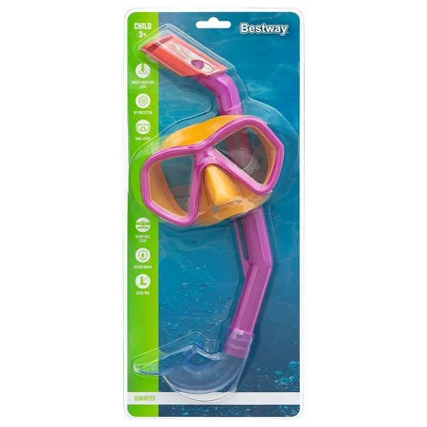Bestway Dominator Şnorkel Seti, 3 Yaş Ve Üzeri, Çeşitli - Görsel 3