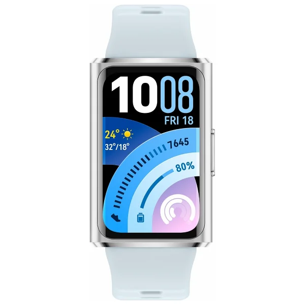 Huawei Band 11 Pro Mavi Kauçuk Kayış Akıllı Bileklik - Görsel 2