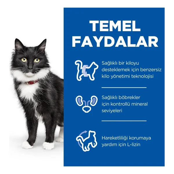 Hill's Mature +7 Sterilised Tavuklu 1.5 Kg Yaşlı Kedi Maması - Görsel 2