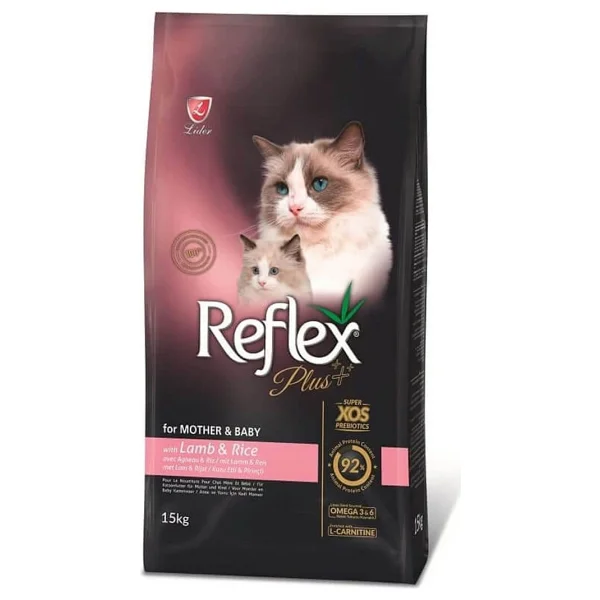 Reflex Plus Mother & Babycat Kuzu Etli 15 Kg Yavru Kedi Maması - Görsel 2