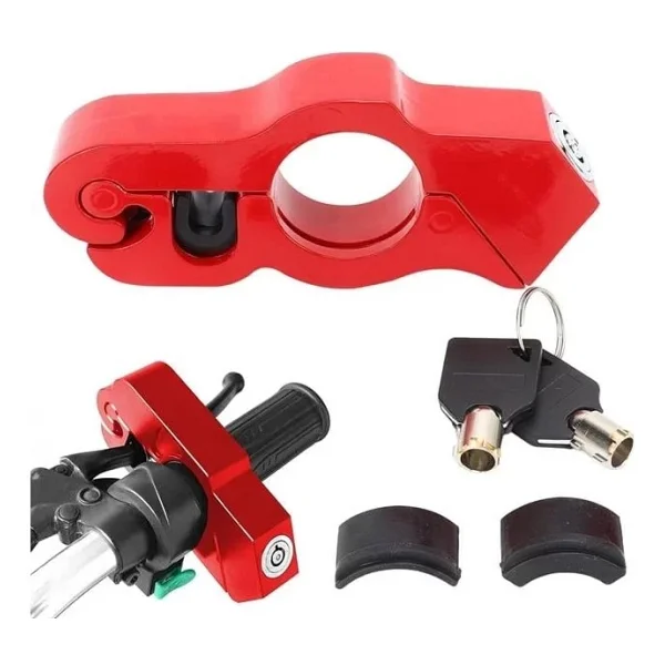 Powermaster Pm-29081 Motosiklet Scooter Elcik Gidon Fren Kilidi Pratik Hırsızlık Emniyet Kilidi - Görsel 5