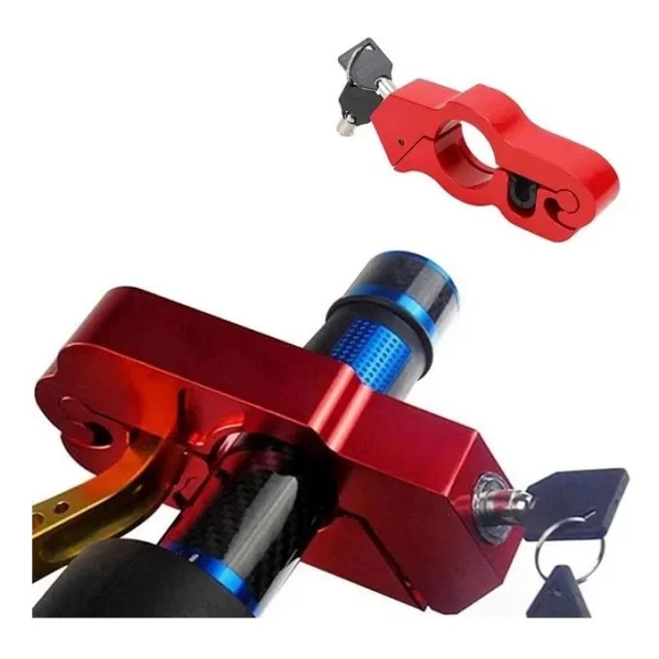Powermaster Pm-29081 Motosiklet Scooter Elcik Gidon Fren Kilidi Pratik Hırsızlık Emniyet Kilidi - Görsel 2