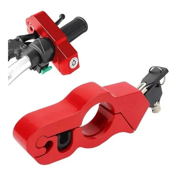 Powermaster Pm-29081 Motosiklet Scooter Elcik Gidon Fren Kilidi Pratik Hırsızlık Emniyet Kilidi - Görsel 3