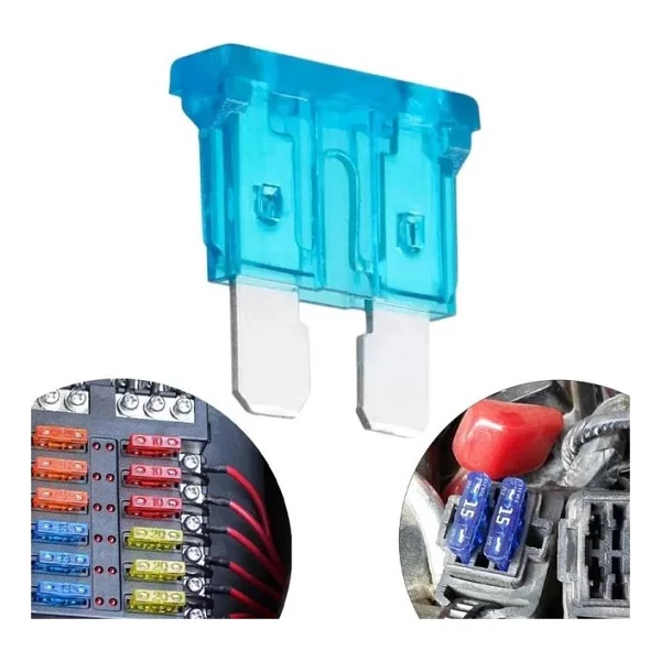 Powermaster 15 Amper Aşırı Yük Ve Kısa Devre Koruma Bıçaklı Oto Sigortası (100lü Paket) - Görsel 5