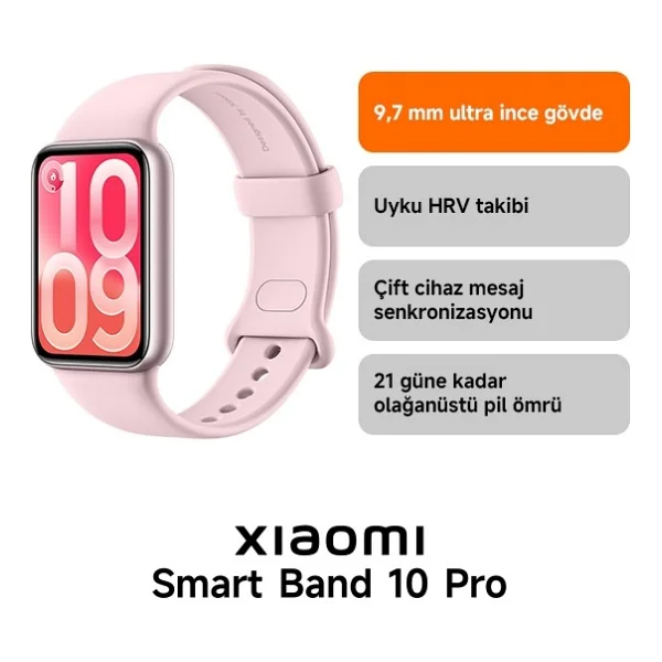 Xiaomi Smart Band 10 Pro Akıllı Bileklik - Görsel 9