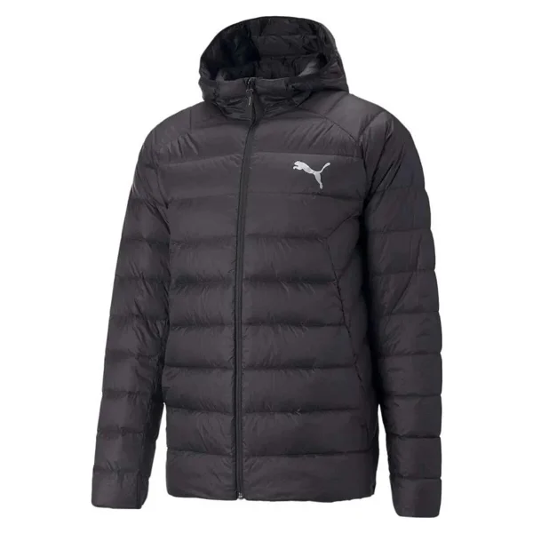 Puma Packlite 849355-01 Kapüşonlu Siyah Erkek Şişme Mont - Görsel 6