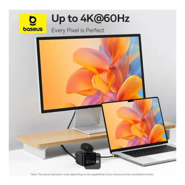 Baseus Magpro Series Iı 7in1 Kablosuz Hızlı Şarj Aleti - Görsel 9