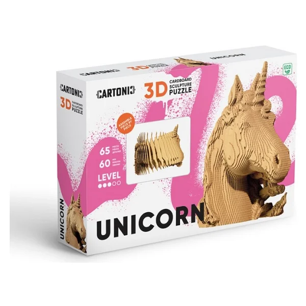 Cartonic Unicorn 3d Puzzle - Görsel 8