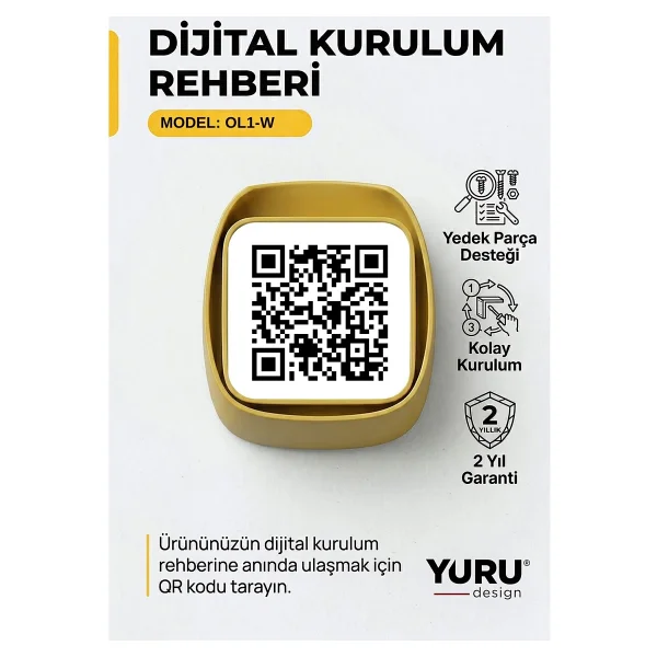 Yurudesign Oslo 6 Kapaklı Ahşap Ayaklı Çok Amaçlı Dolap Ayakkabılık Mutfak Kiler Banyo Erzak Dolabı Beyaz Ol1-W - Görsel 5