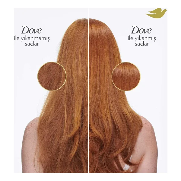 Dove Coconut Oil Besleyici Terapi 375 Ml Şampuan - Görsel 9