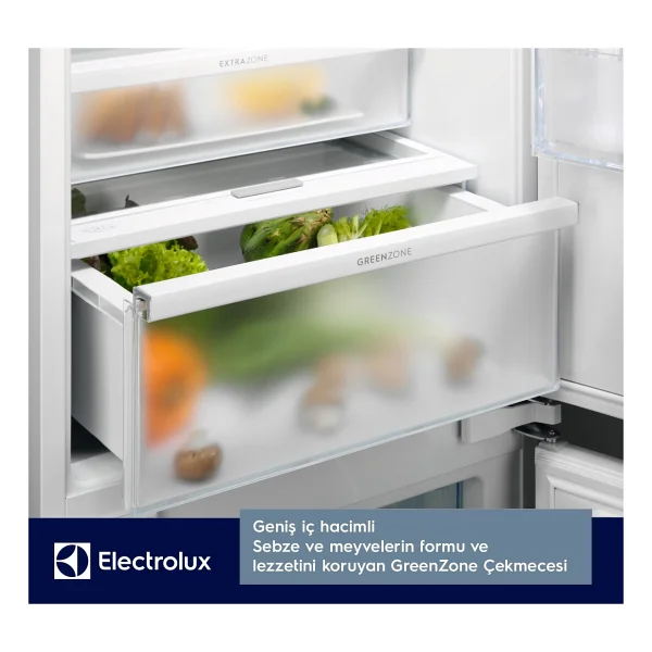 Electrolux Lng7te18s Kombi No Frost Ankastre Buzdolabı - Görsel 3
