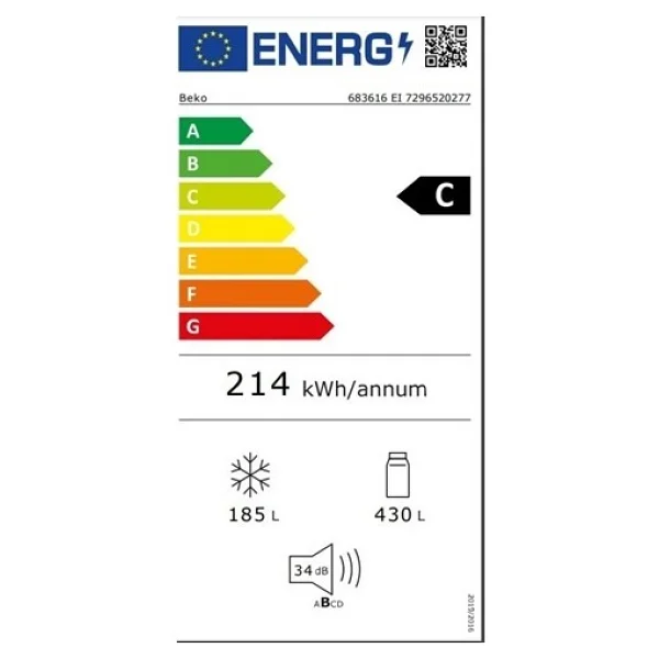 Beko 683616 Eı Kombi No Frost Buzdolabı - Görsel 7