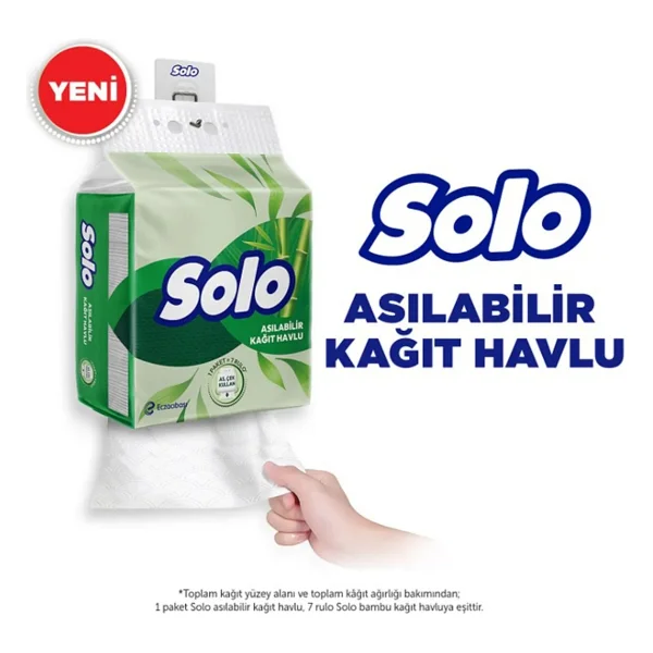 Solo Asılabilir Kağıt Havlu 1=7 12'li - Görsel 2