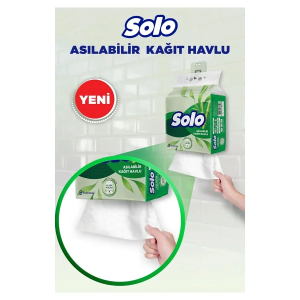 Solo 1=7 3'lü Asılabilir Kağıt Havlu - Görsel 3