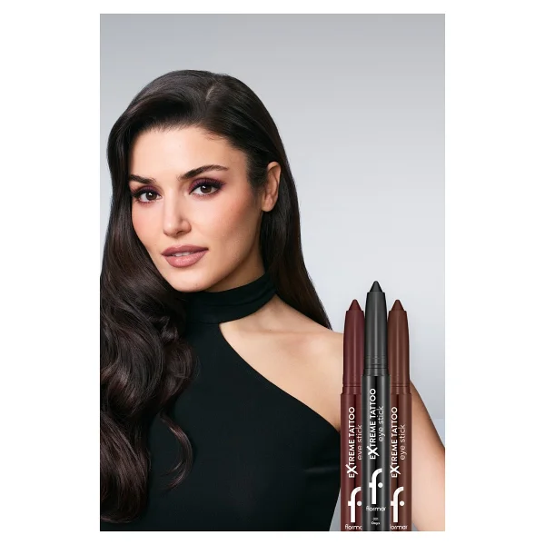 Flormar Extreme Tattoo Asansörlü Stick Göz Farı - Görsel 9