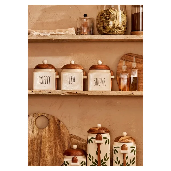 Bella Maison Koffi 800 Ml Seramik Kavanoz - Görsel 7
