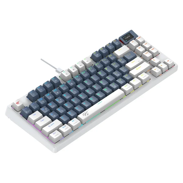 Havit Gamenote Kb884l RGB Tkl Red Switch Kablolu Mekanik Oyuncu Klavyesi - Görsel 7