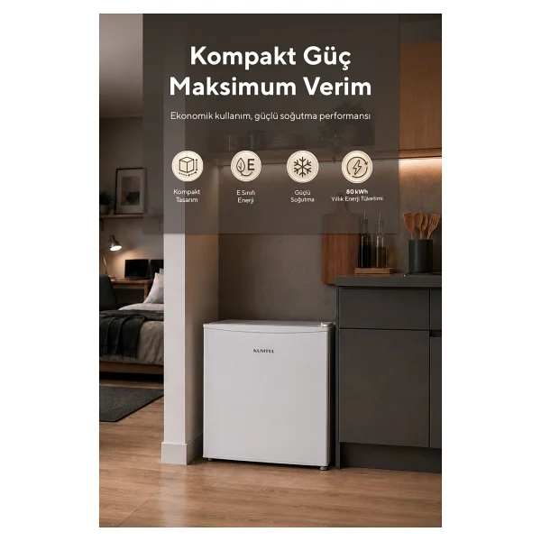 Kumtel Hmb-50 Büro Tipi Mini Buzdolabı - Görsel 2