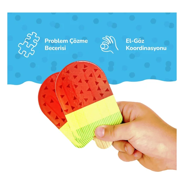 Circle Toys Dondurma Eşleştirme - Görsel 2