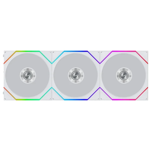 Lian Li Uni Fan Reverse Tl Flex G9f.12rtl1f3w.00 Argb Beyaz 3'lü 12 Cm Kasa Fanı - Görsel 2