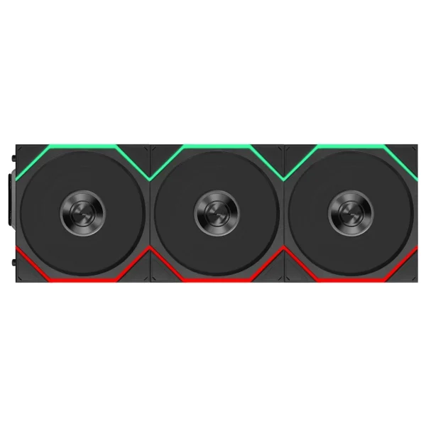 Lian Li Uni Fan Reverse Tl Flex G9f.12rtl1f3b.00 Siyah 3'lü 12 Cm Kasa Fanı - Görsel 2