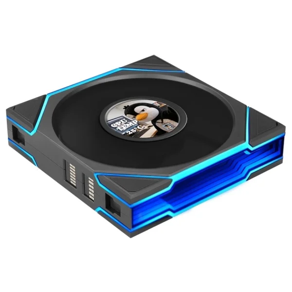 Lian Li Uni Fan TL LCD Flex G9F.12TLLCD1F1B.00 Siyah 12 cm Kasa Fanı - Görsel 5