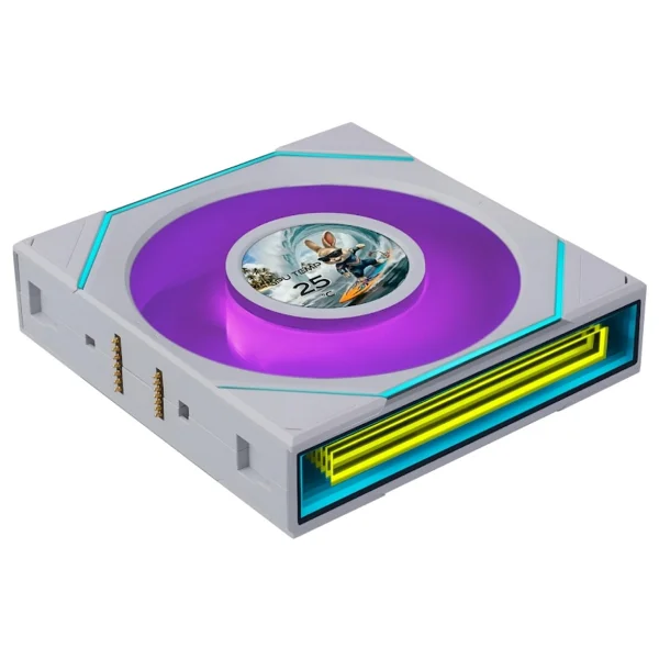 Lian Li Uni Fan Sl-Inf Lcd Flex G9f.12slınd1f3w.00 Beyaz 3'lü 12 Cm Kasa Fanı - Görsel 4