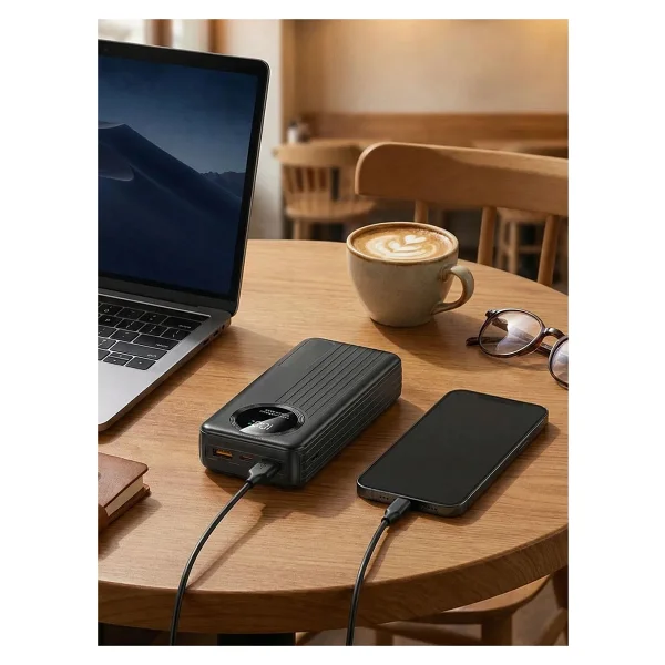 S-link IP-G220 Siyah 20000 mAh Hızlı Şarj Powerbank - Görsel 10