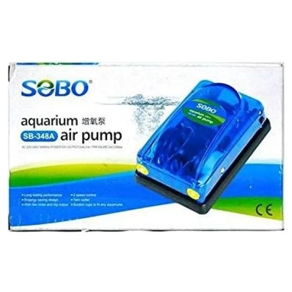 Sobo Sb-348a 3 W 2x4lt/Dak İft Çıkışlı Hava Motoru - Görsel 2