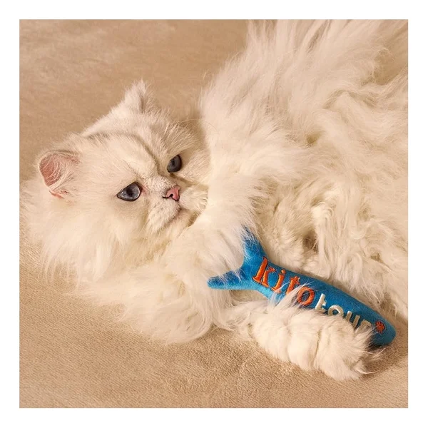 Kito Toys Balık Peluş Kedi Oyuncağı - Görsel 2