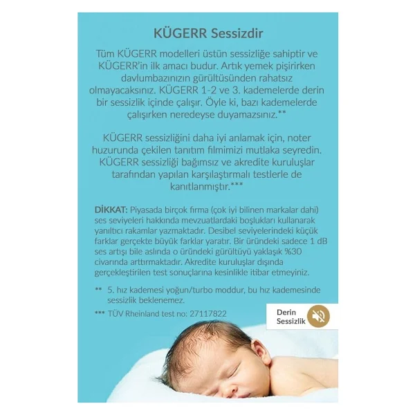 Kügerr A100 60 Cm Sürgülü Aspiratör - Görsel 5