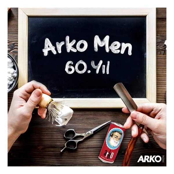 Arko Men Tıraş Sabunu 4x75 Gr - Görsel 3