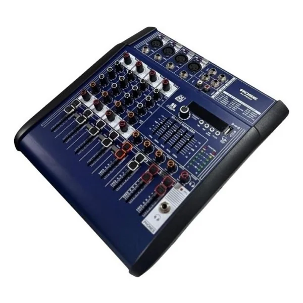 Rose R4-Pm500 2x250 W 4 Kanal Power Mikser - Görsel 2