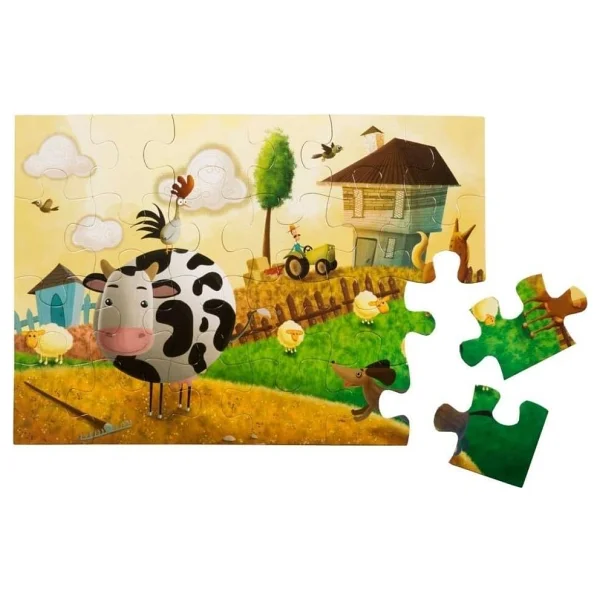 Eolo Çiftlikte 24 Parça Yer Puzzle - Görsel 3