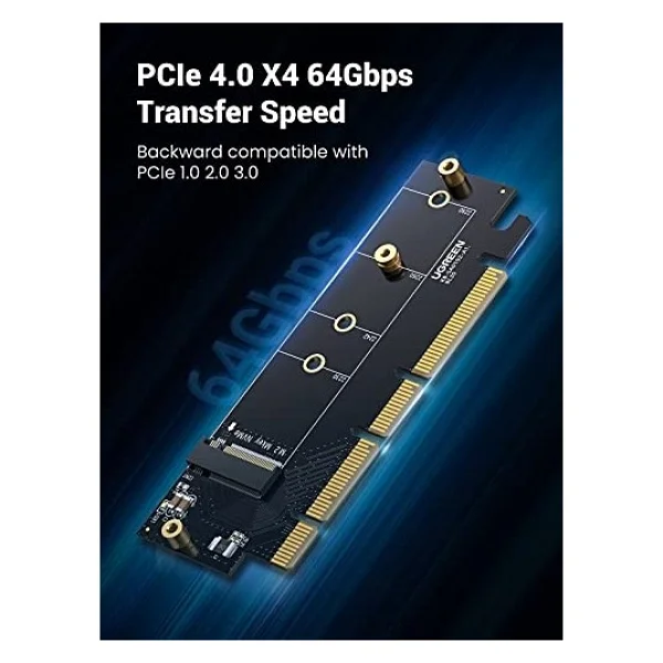 Pcıe 4.0 X4 X8 X16 Uyumlu 64gbps Nvme M.2 SSD Dönüştürücü Adaptör - Görsel 3