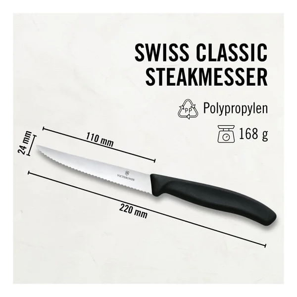 Victorinox Swiss Classic Vt 6.7233.6 6'lı Biftek Bıçak Seti - Görsel 5