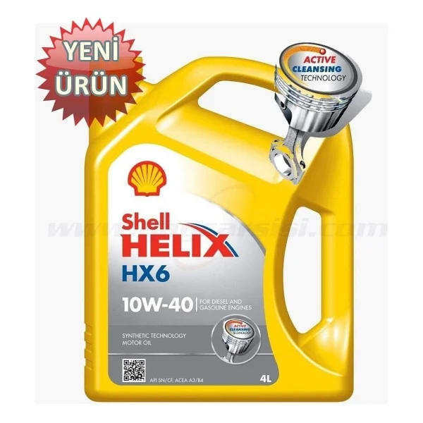 Shell Helix Hx6 10w-40 4 Lt Motor Yağı - 2023 - Görsel 3