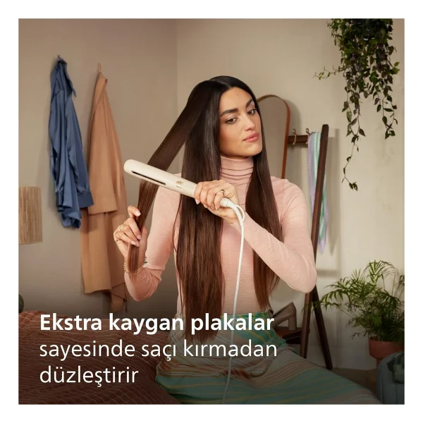 Philips Saç Düzleştirici, Senseıq Teknolojili, 3 Şekillendirme Modu, Tetra Iyonik Sistem, Ultra - Görsel 2