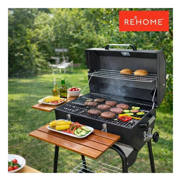 Guruss CG-075 Kömürlü Barbekü Mangal - Çok Renkli - Görsel 3