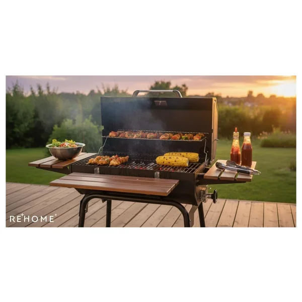 Guruss CG-075 Kömürlü Barbekü Mangal - Çok Renkli - Görsel 2