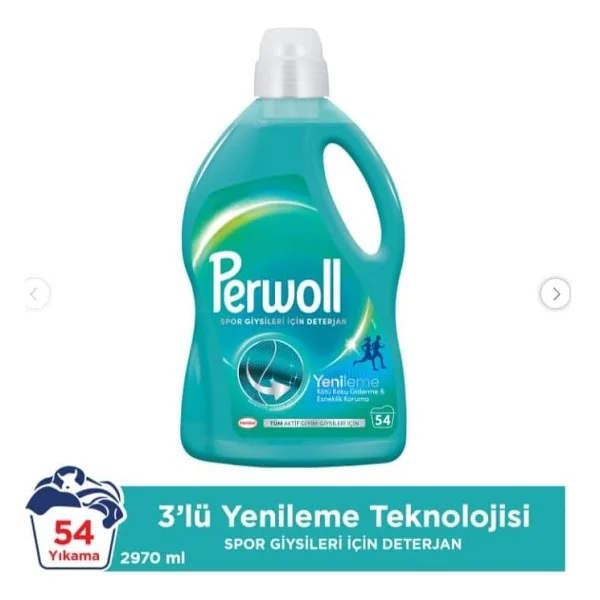 Perwoll Sport Sıvı Detarjan 54 Yıkama 2.97 Lt - Görsel 2