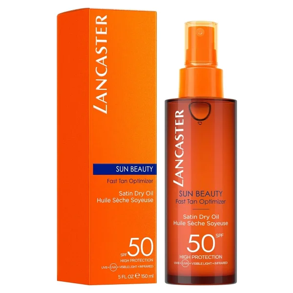 Lancaster Sun Beauty Dry Oil Fast Tan Opt. Spf50 1 Paket - Görsel 2