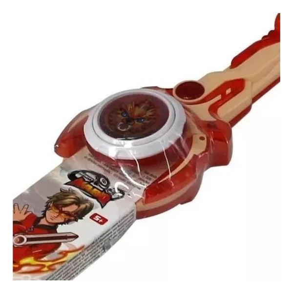 Infinity Nado Mini Kılıç Yanan Savaş Ayısı Temalı Oyuncak Aksesuar Standart Renk - Görsel 3