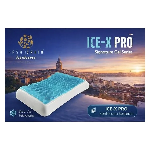 Hsnhome Ice-X Pro Serinletici Jel Visco Yastık - Görsel 5