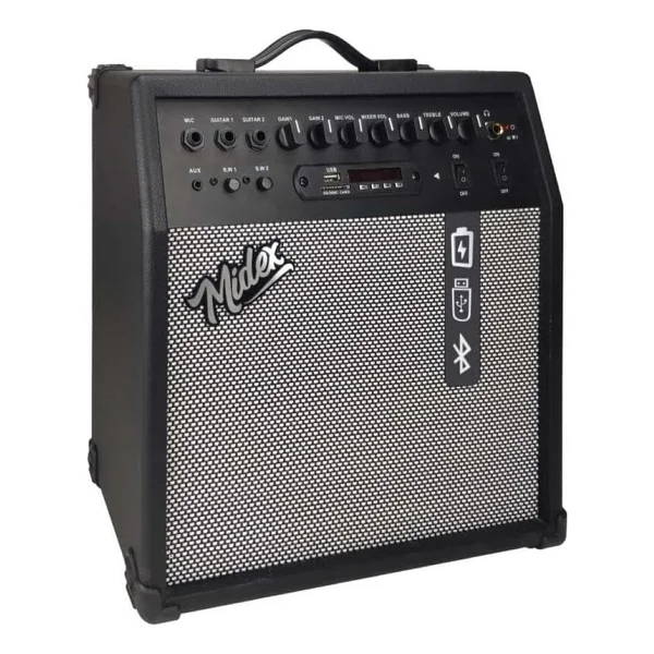 Midex Mga-50usb-BT 50 W USB Bluetooth Elektro Gitar Amfisi - Görsel 3