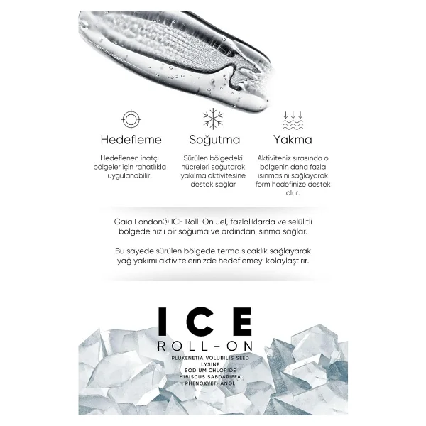 Gaia London Ice Lipolysis Sıkılaştırıcı Ve Selülit Karşıtı Jel 50ml - Görsel 4